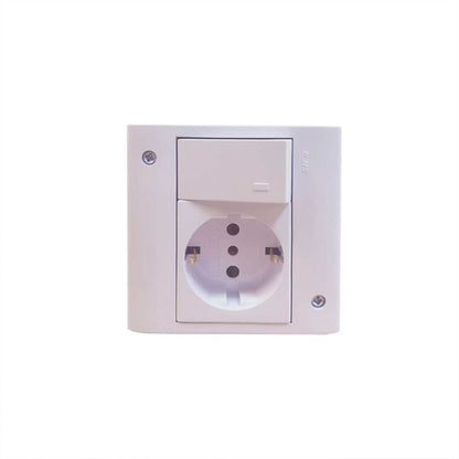 CAJA EXTERIOR SICA 1 SCHUKO + 1INT. BIPOLAR 545514