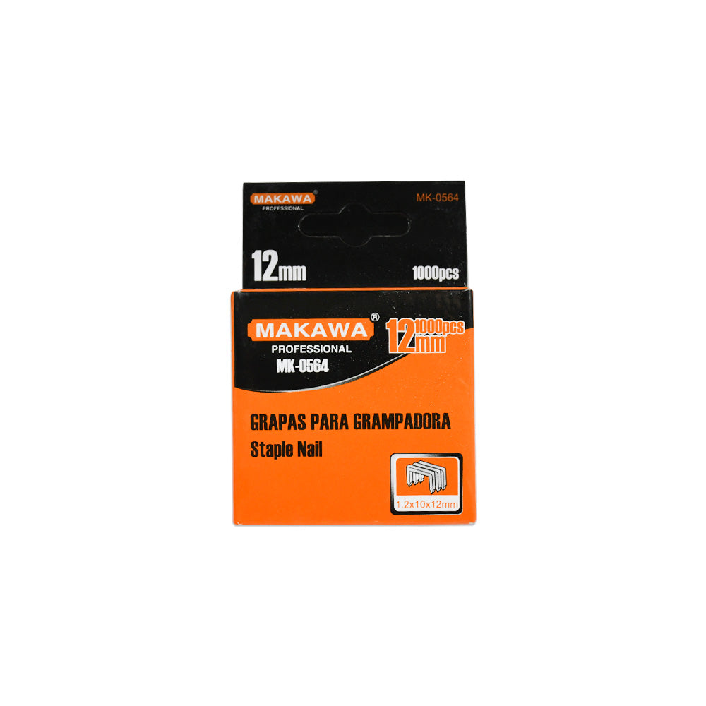 GRAMPAS 12MM 12X10X12MM 1000PZ MAKAWA MK-0564