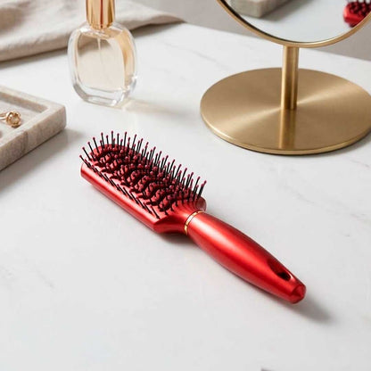 CEPILLO PARA CABELLO ROJO/DORADO LH-5456