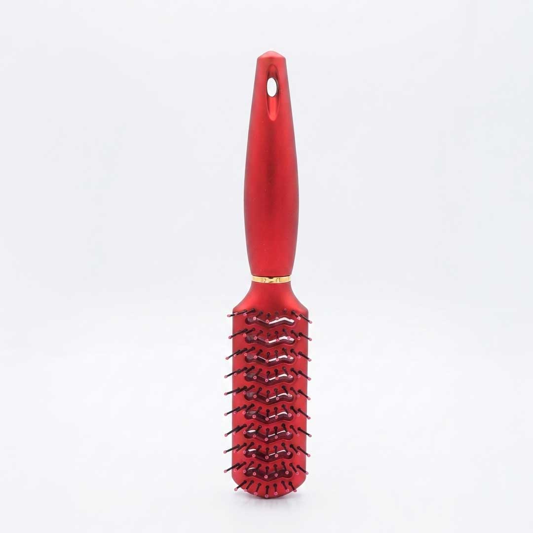 CEPILLO PARA CABELLO ROJO/DORADO LH-5456