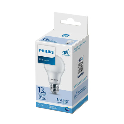 LAMPARA LED PHILIPS LEDBULB 13W E27 FRIA