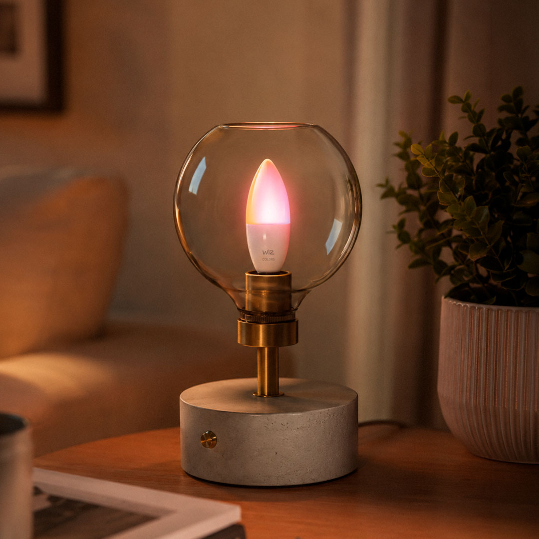 LAMMPARA INTELIGENTE WIZ VELA WIFI 40W E14 RGB
