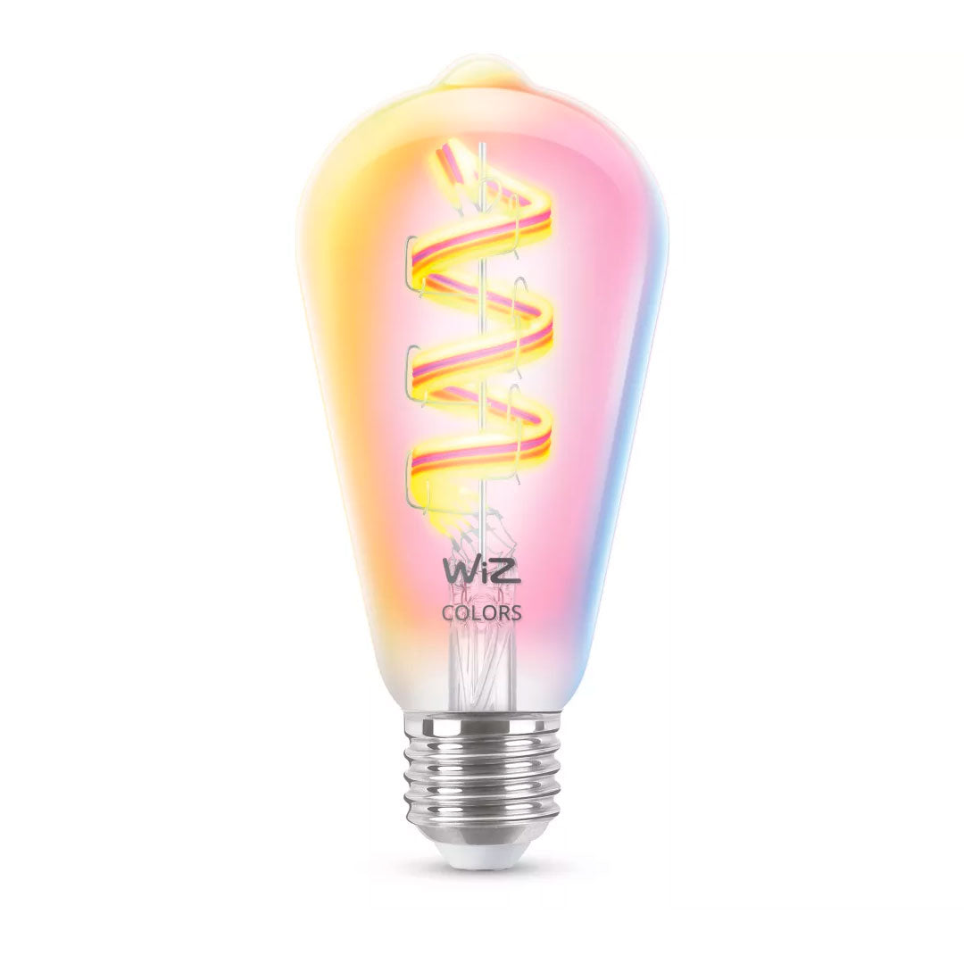 LAMPARA INTELIGENTE WIZ FILAMENTO WIFI ST64 E27RGB