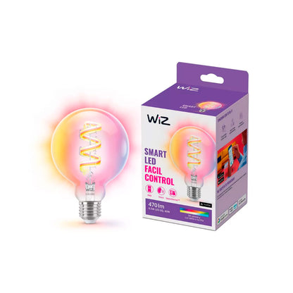 LAMPARA INTELIGENTE WIZ FILAMENTO WIFI G95 E27 RGB