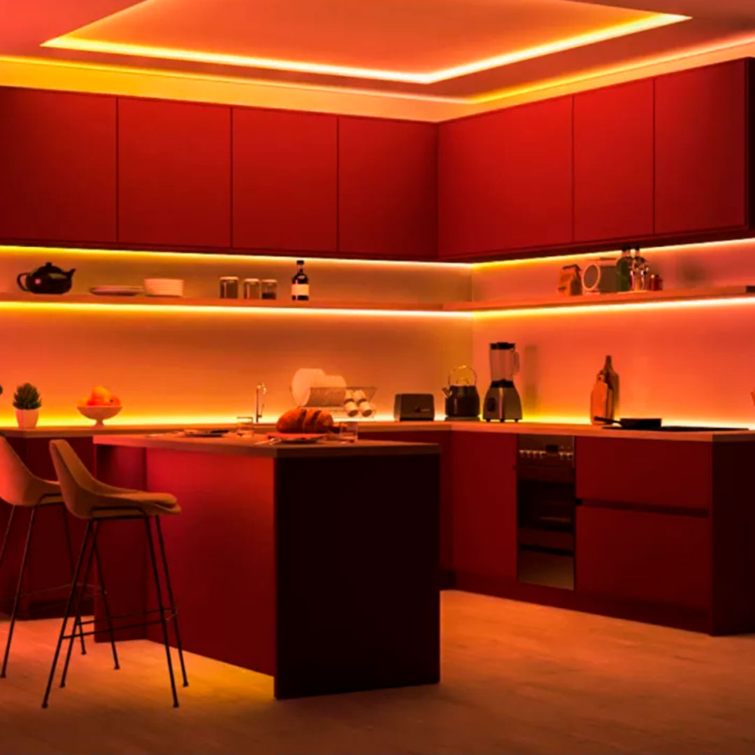 TIRA LED INTELIGENTE WIZ WIFI STRIP 4METROS RGBN