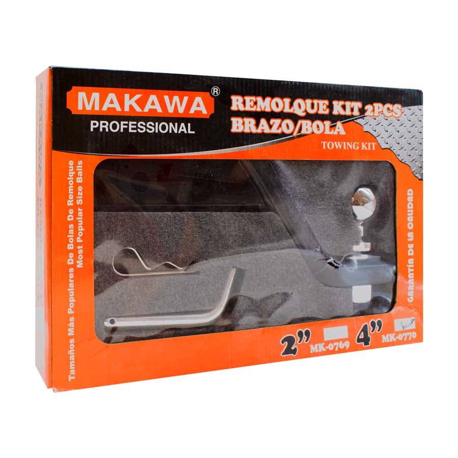 KIT DE REMOLQUE 2PZ 4¨MAKAWA MK-0770