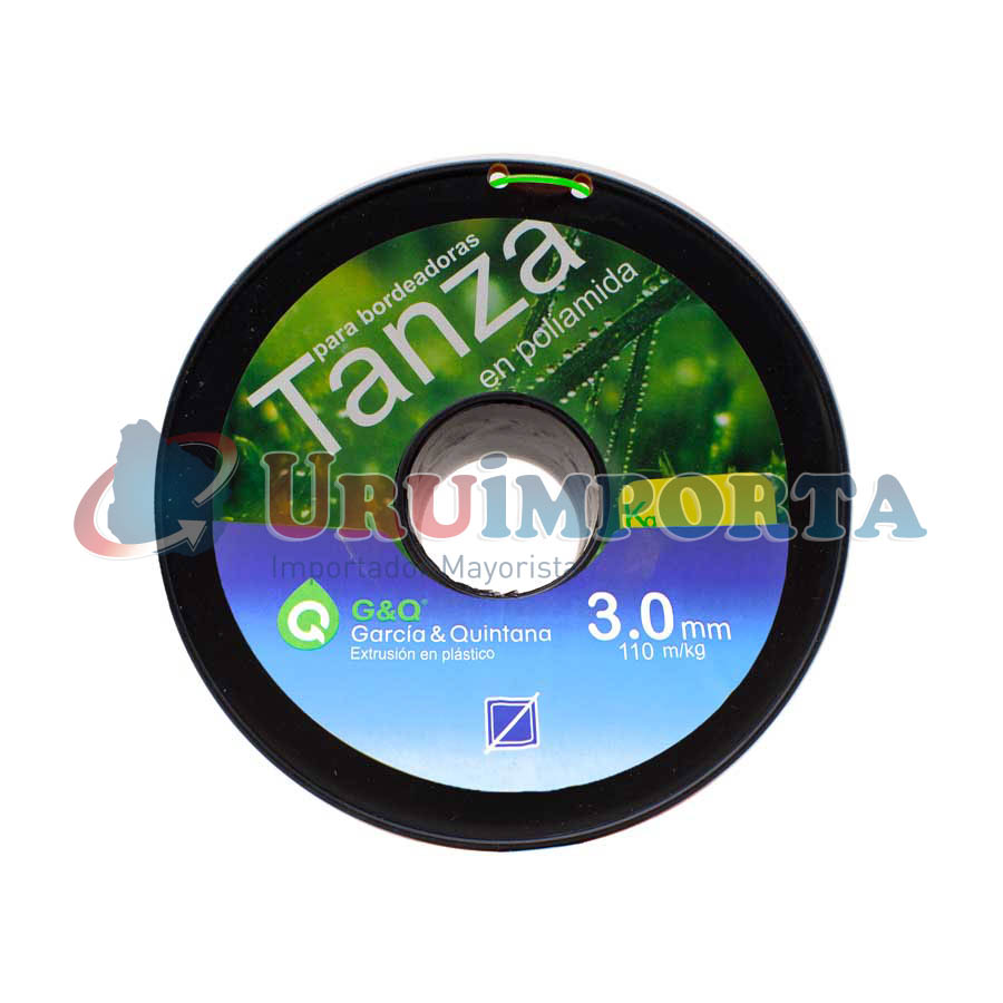 TANZA BORDEADORA CUADRADA 3MM 100M URUGUAY