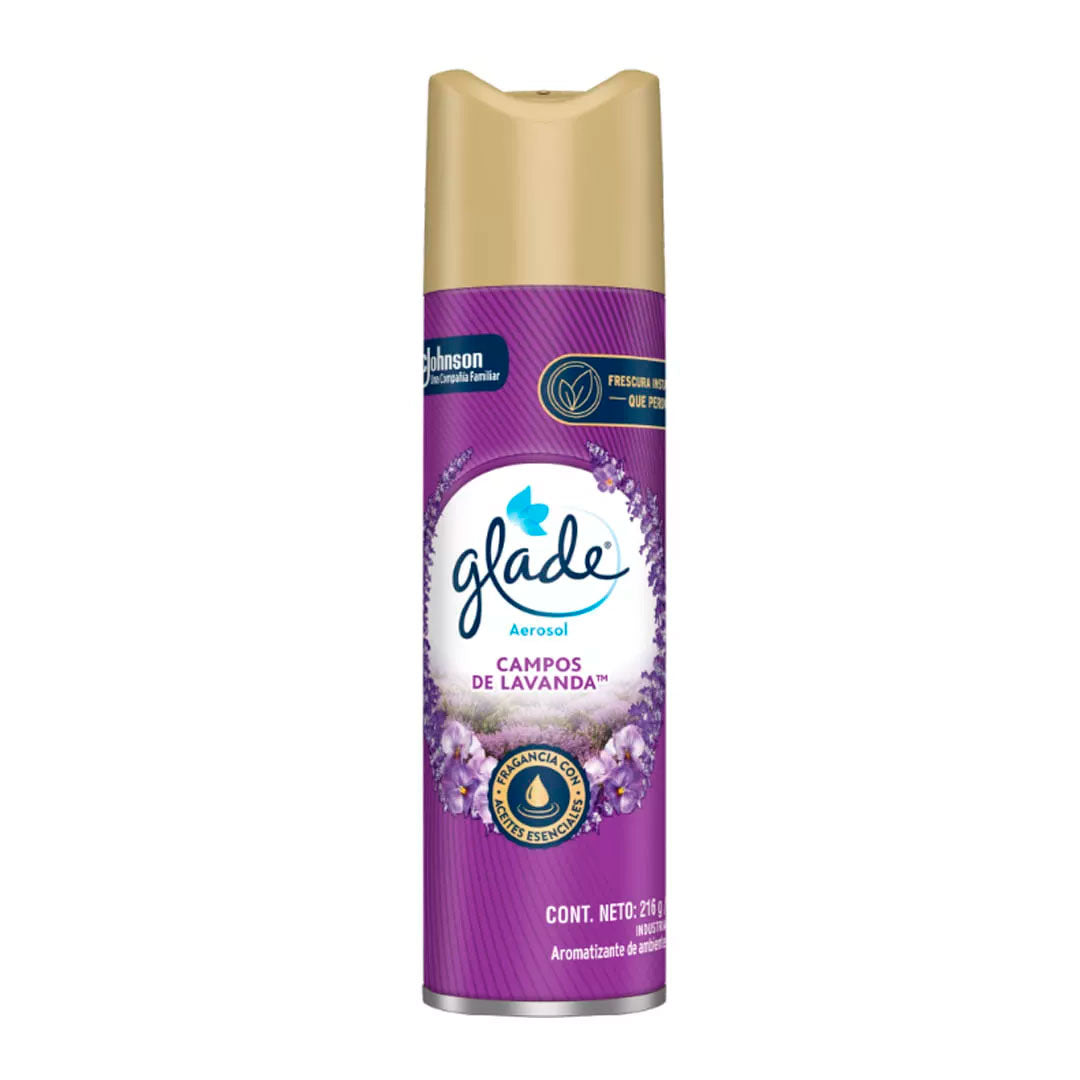 AROMATIZANTE GLADE AEROSOL LAVANDA 255ML 60622