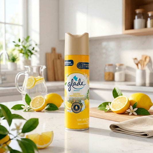 AROMATIZANTE GLADE AEROSOL LIMON R.255ML 60623