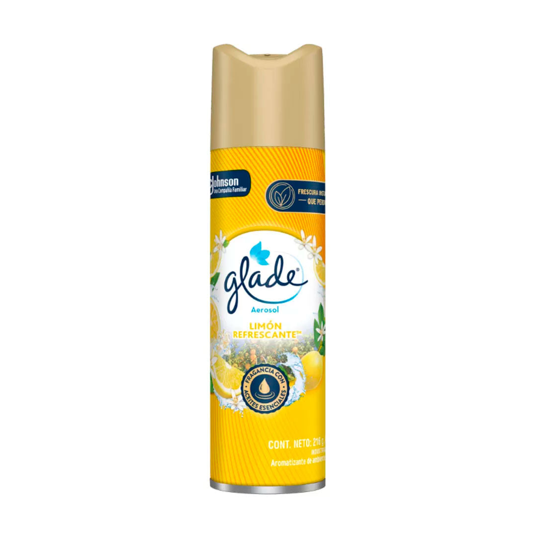 AROMATIZANTE GLADE AEROSOL LIMON R.255ML 60623