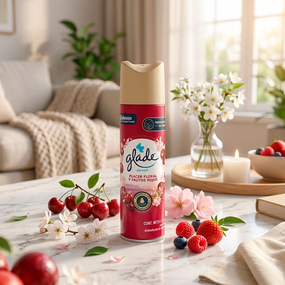 AROMATIZANTE GLADE AEROSOL FLORAL Y FR 255CC 60624