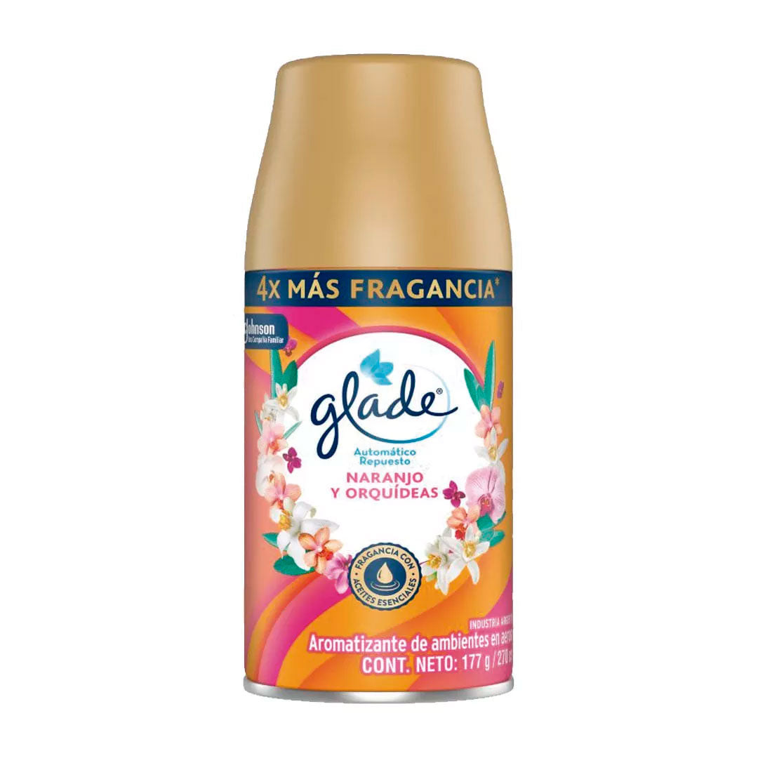 AROMATIZANTE GLADE AUT.REP. NAR Y ORQ 175G 60616