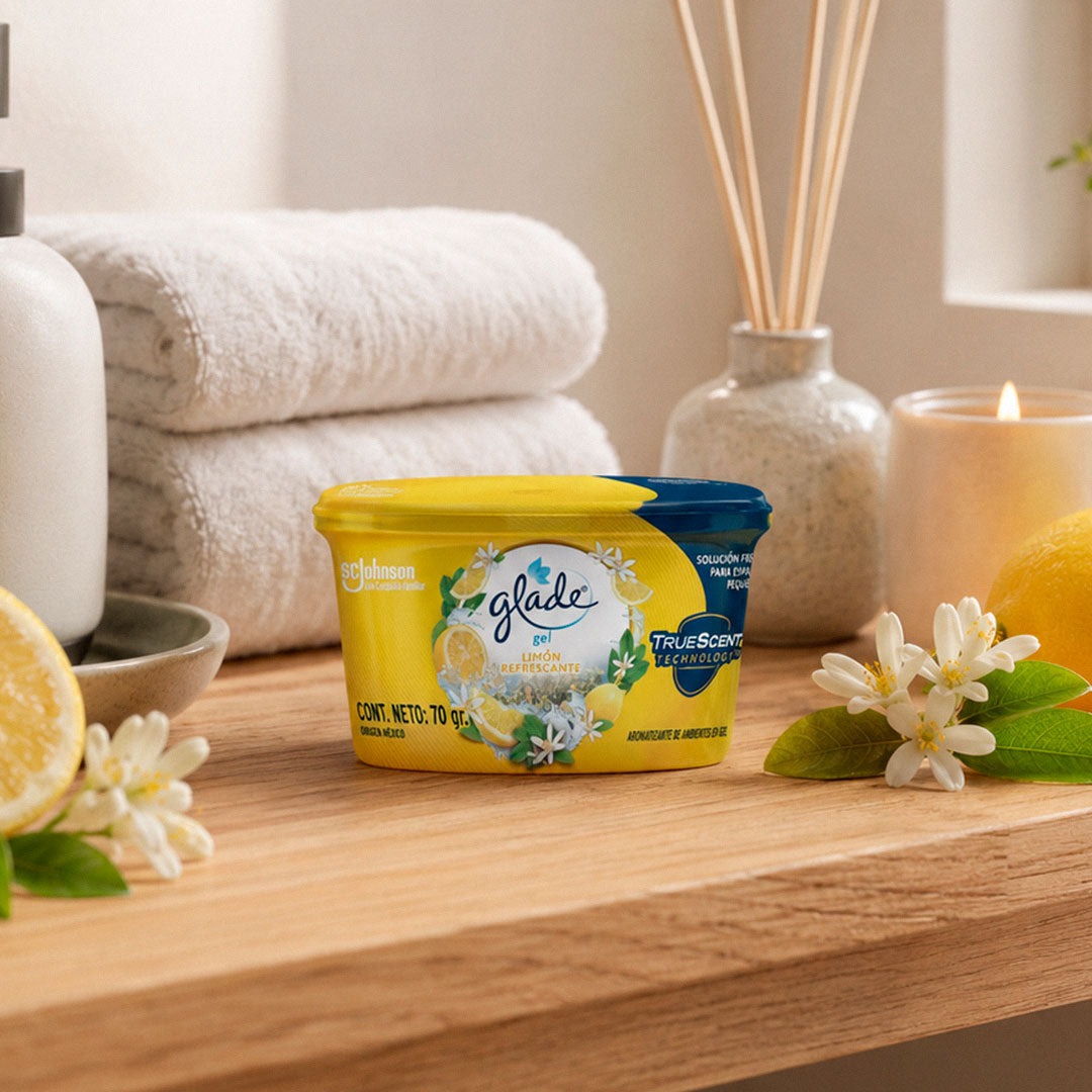 AROMATIZANTE EN GEL GLADE LIMON 70G 60487