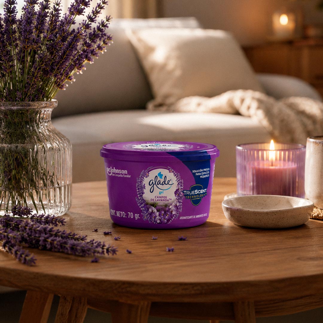 AROMATIZANTE EN GEL GLADE LAVANDA 70G 60488