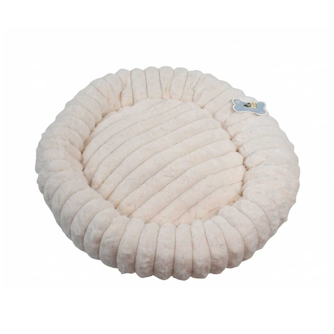 CAMA P/MASCOTA  PUFF 50CM COLORES SURTIDOS LH-5157