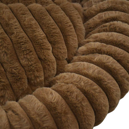 CAMA P/MASCOTA  PUFF 60CM COLORES SURTIDOS LH-5158
