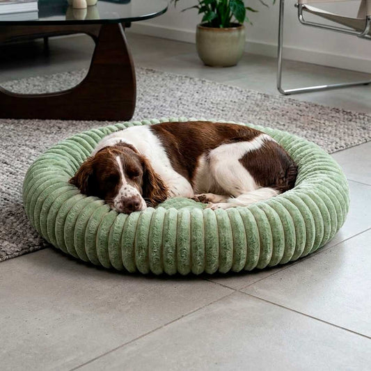 CAMA P/MASCOTA  PUFF 80CM COLORES SURTIDOS LH-5159