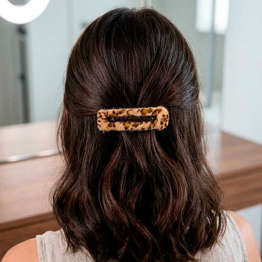 SAPITO PARA CABELLO ANIMAL PRINT PELUDITO LH-5517