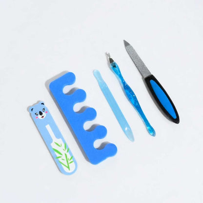 SET DE PEDICURE 4PZ EN BOLSA ESBINE LH-5520