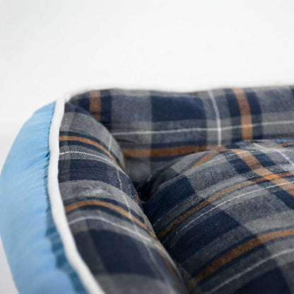 CAMA RECTANGULAR P/MASCOTA 42X30 CUADROS LH-5166