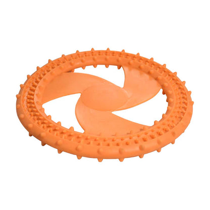 DISCO DE GOMA CALADO 18CM P/MASCOTA LH-5204