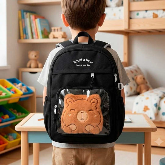MOCHILA 47X37CM CAPYBARA COLORES SURTIDOS LH-5339