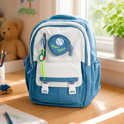 MOCHILA 36X46CM HELLO  SPORT DISEÑO VARIOS LH-5343