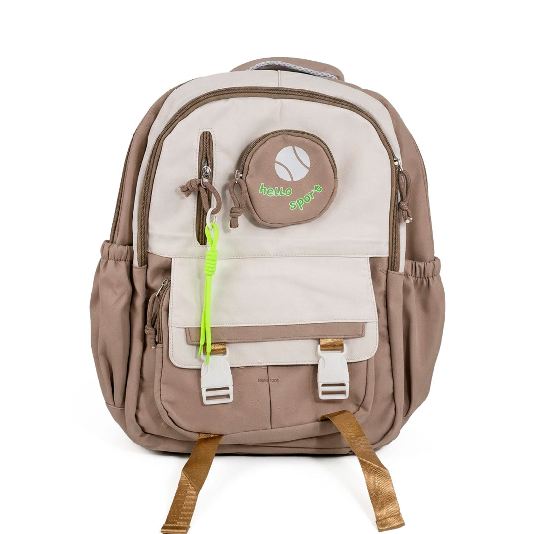 MOCHILA 36X46CM HELLO  SPORT DISEÑO VARIOS LH-5343