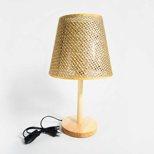 LAMPARA FIBRA VEGETAL TEJIDA LH-5109