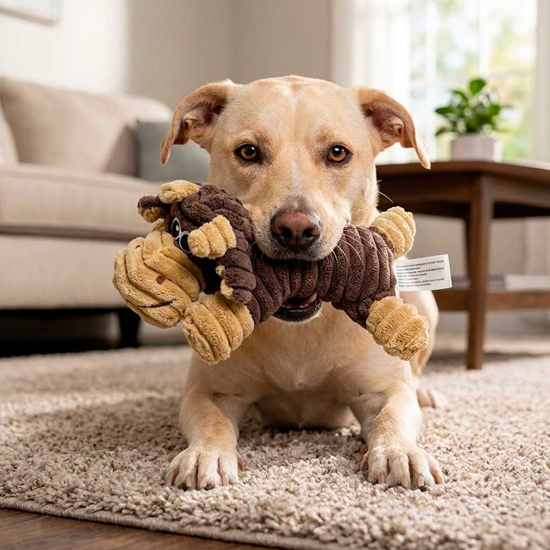 PELUCHE PARA MASCOTAS TIPO PERRO LH-5128