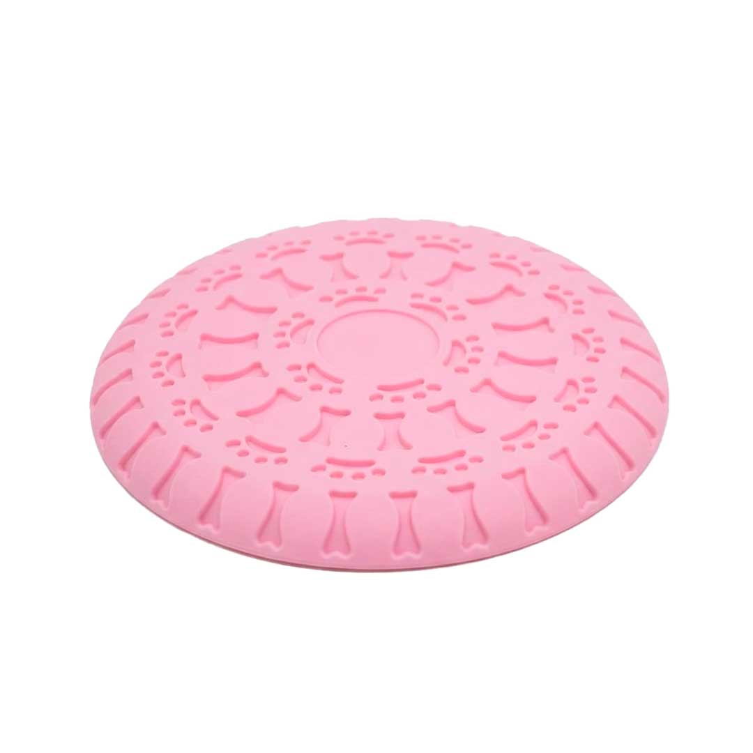 DISCO FRISBEE GOMA P/MASCOTA SURTIDOS LH-5132