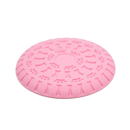 DISCO FRISBEE GOMA P/MASCOTA SURTIDOS LH-5132