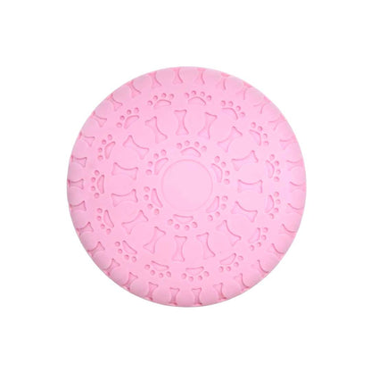 DISCO FRISBEE GOMA P/MASCOTA SURTIDOS LH-5132