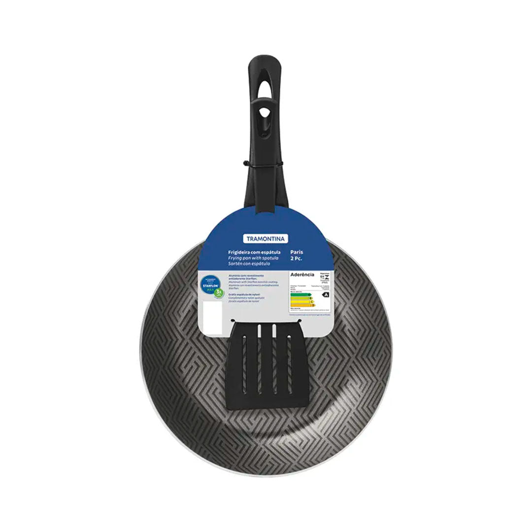 SARTEN 24CM +ESPATULA TRAMONTINA
