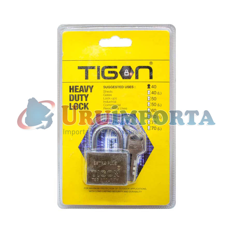 CANDADO TIGON BRONCEADO 40MM LH-328