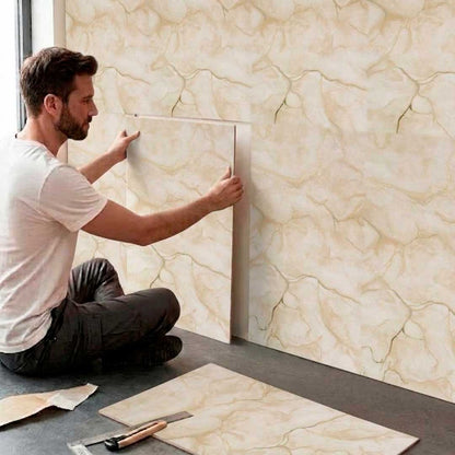 REVESTIMIENTO SIMIL MARMOL BEIGE 30X60CM LH-5644