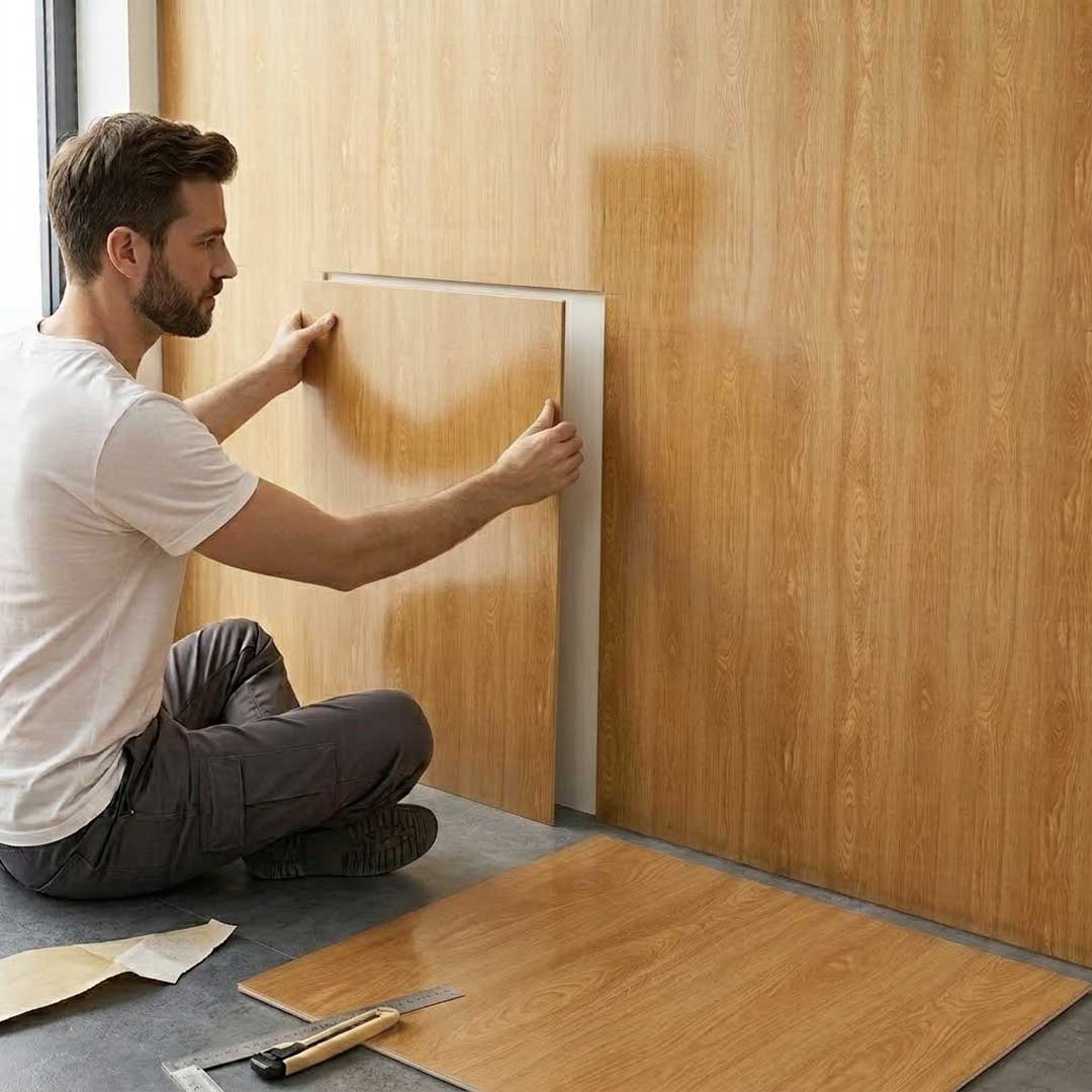 REVESTIMIENTO SIMIL MADERA NATURAL 60X60CM LH-5658
