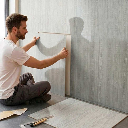 REVESTIMIENTO SIMIL MADERA GRIS 60X60CM LH-5660