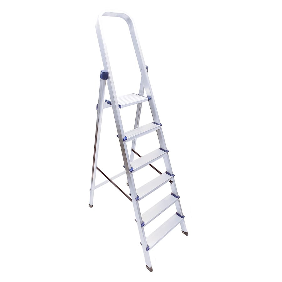 ESCALERA DE ALUMINIO 6 ESCALONES LH-1669