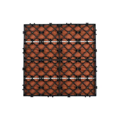 BALDOSA PISO NOGAL 30X30CM ENCASTRE LH-5651