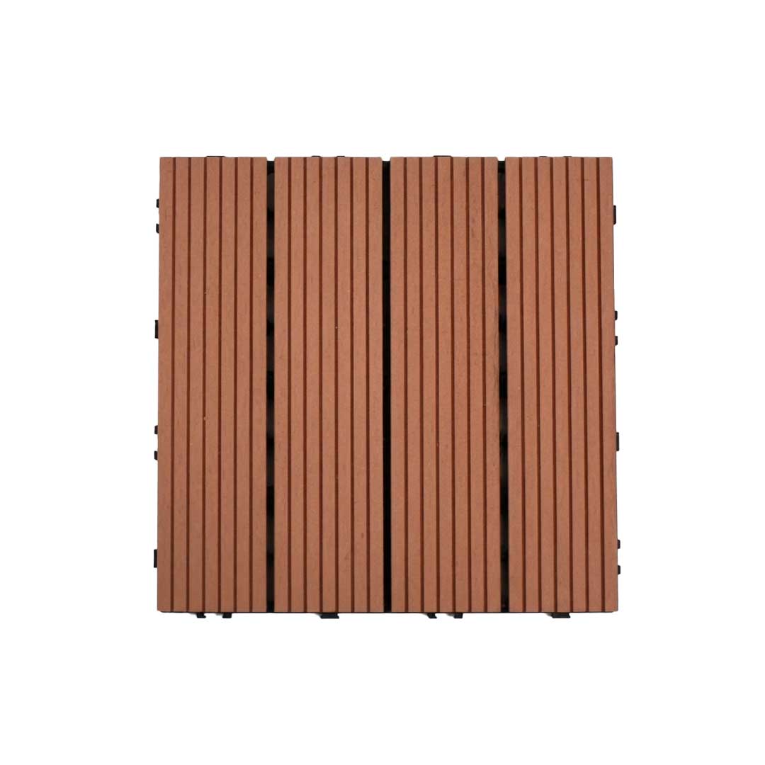 BALDOSA PISO NOGAL 30X30CM ENCASTRE LH-5651