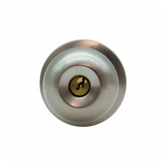 CERRADURA DE POMO PLATEADA WADIA EN CAJA LH-18 SS