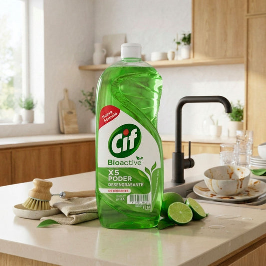 DETERGENTE CIF BIOACTIVE LIMA 750