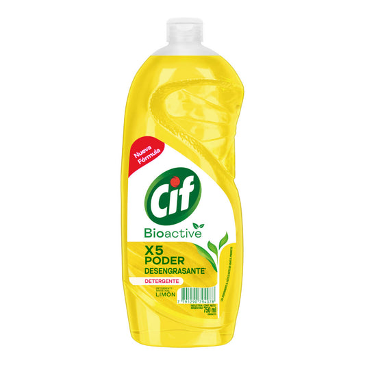 DETERGENTE CIF BIOACTIVE LIMON 750
