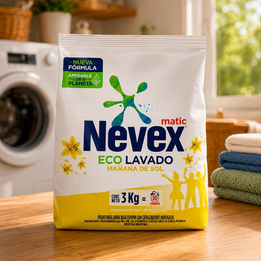 JABON NEVEX POLVO MAÑANA DE SOL 3KG