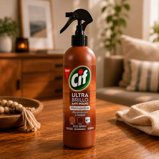 LUSTRAMUEBLES CIF ULTRA BRILLO GATILLO 400ML
