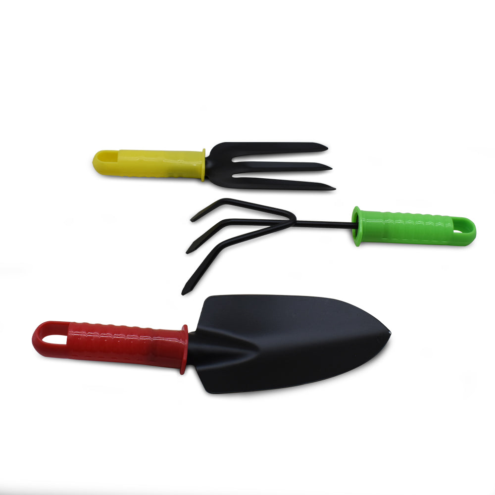 HERRAMIENTAS DE JARDIN 3PZ METALICA LH-858