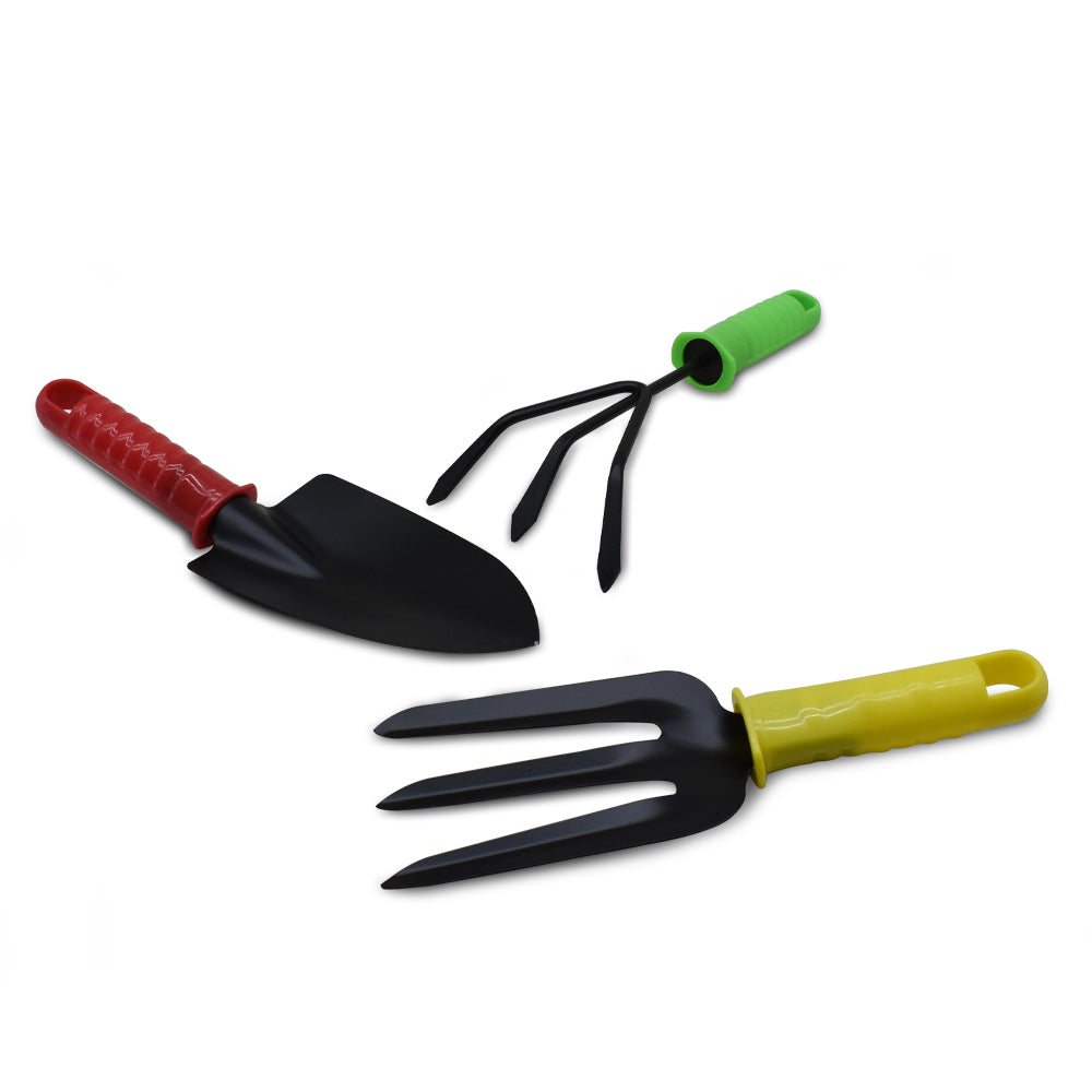 HERRAMIENTAS DE JARDIN 3PZ METALICA LH-858