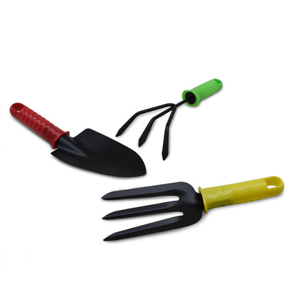 HERRAMIENTAS DE JARDIN 3PZ METALICA LH-858