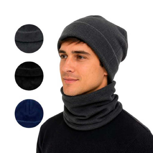 GORRO TEJIDO DE ADULTO NEGRO HU0517